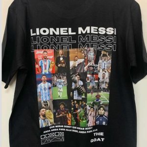 Poleras collage leo messi