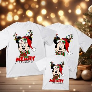 POLERA NAVIDAD MICKEY