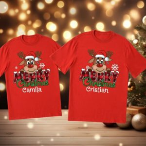POLERA NAVIDAD RENO